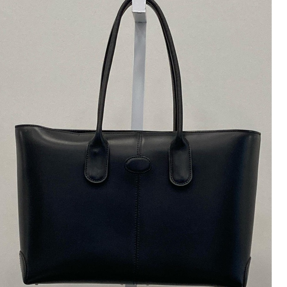 Stefano Bravo Structured Italian Leather Tote Bag